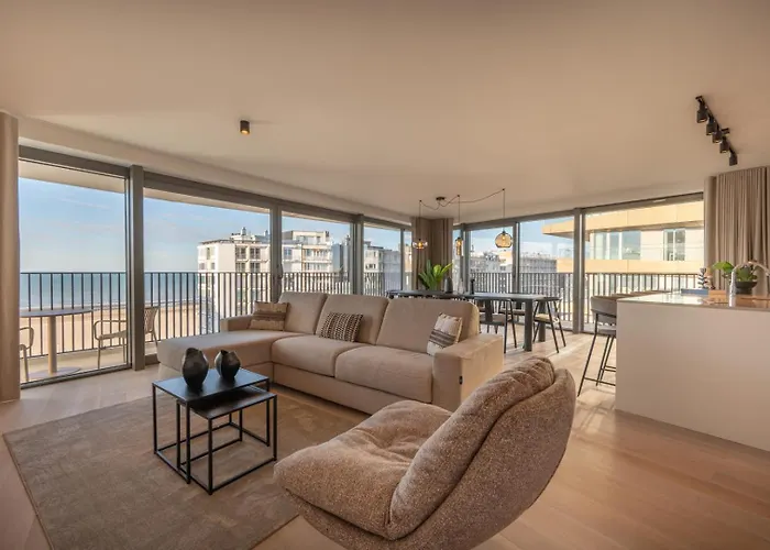 Apartment Seaview With Parking & Balcony Ostend